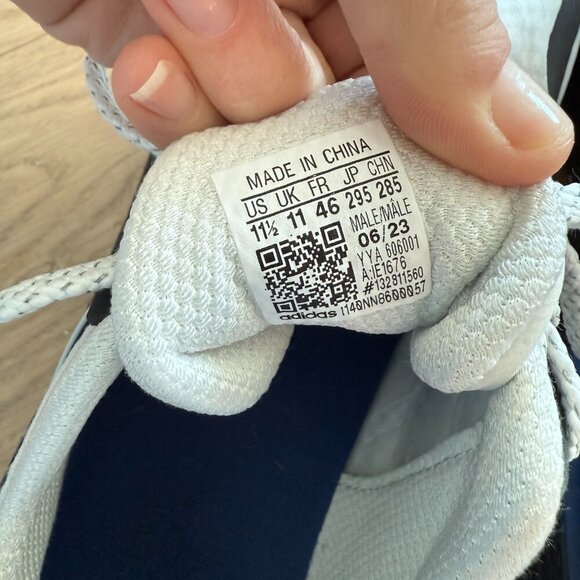 ADIDAS | UltraBoost Light Cold.Rdy Low  | White Victory Blue | size 11.5 - Picture 9 of 10